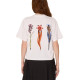 Obey Γυναικεία κοντομάνικη μπλούζα Water Color Flower Tee